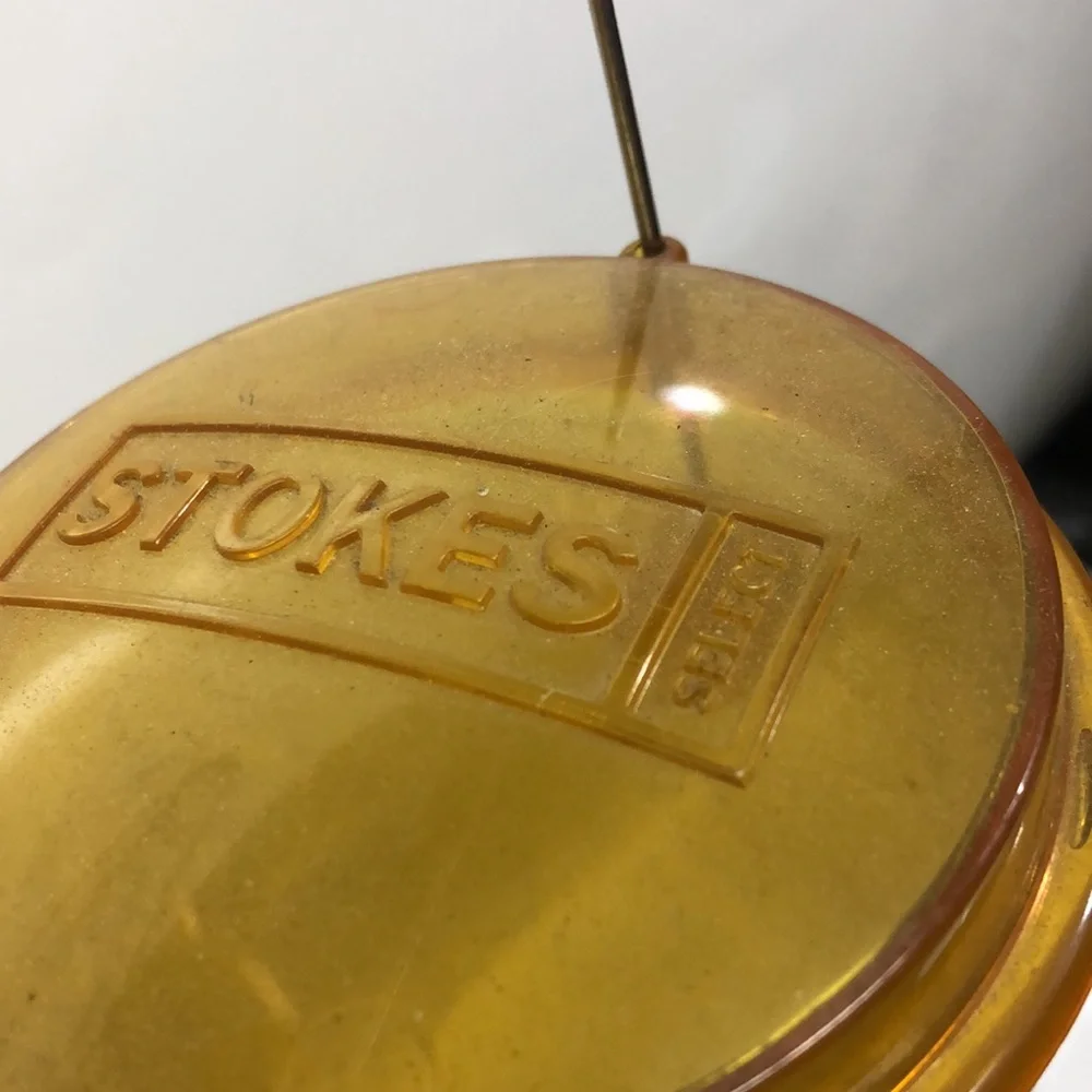 Stokes Select Plastic Tube Bird Feeder: Yellow
